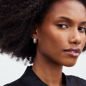 NWT Madewell Silver Stud Earrings